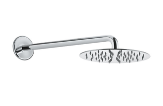 Stacionari dušo galva Fiore su laikikliu iš sienos, Ø200 mm, chromas, 30CR8630