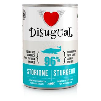 DISUGUAL MonoProtein konservas šunims su eršketu 400g (6), DSGS413