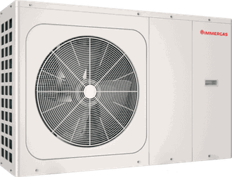 Šilumos siurblys MAGIS M12 T 12 kW su 9 kW tenu (monoblokas), Immergas