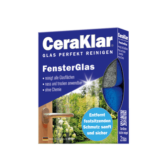 Kempinėlės langams su šveistuku CeraKlar Window Glass 2 vnt