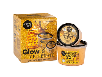 Kūno priežiūros rinkinys Organic Shop Golden, 06670