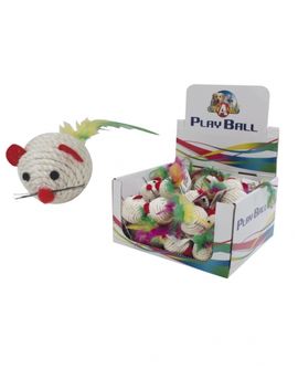 CROCI CAT TOY žaislas katėms 4.5cm pelės 2vnt, C6098628
