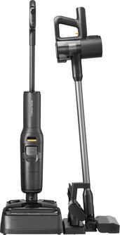 Plaunantis siurblys - šluota ROBOROCK F25 ACE COMBO, juodas