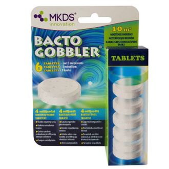 Biologinės tabletės nuotekoms MKDS Bacto Gobbler 6 vnt., 3005675