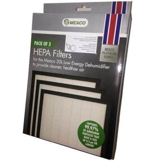 HEPA filtrų rinkinys oro sausintuvui Meaco 20L Platinum