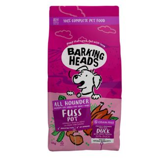BARKING HEADS Fuss Pot Duck pašaras šunims su antiena 12kg, E-BDK12
