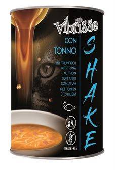 VIBRISSE Shake kokteilis katėms su tunu 135g 12vnt, C1018462