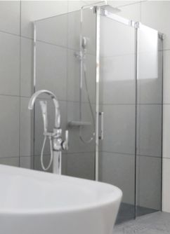 Dušo kabina RIHO Ocean O203 100x90 cm, dešinė