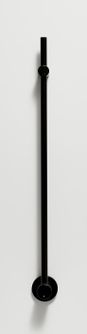 Rankšluosčių džiovintuvas PMH Kares 1500x90 mm, juoda, su laidu, KAK2BA-EK