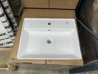 Praustuvas COLLARO 60x47 cm, baltas 4A336001