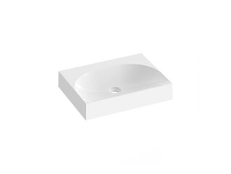 Praustuvas Ravak Lite 60, be angos maišytuvui, be perpildymui XJX01360000