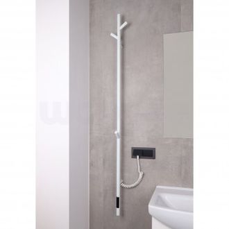 Elektrinis rankšluosčių džiovintuvas WOBBEE Burton 150 cm, baltas, W-BURT-150WH