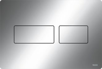 Metalinė vandens nuleidimo plokštelė dviejų vandens nuplovimo kiekių technologijai TECEsolid, chromas 9240431