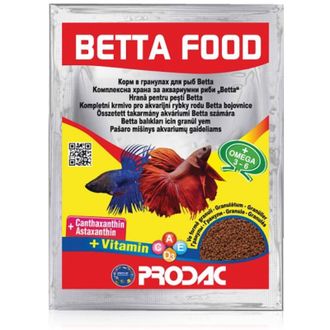 PRODAC BETTA FOOD granulės gaideliams 12g (24), BF12