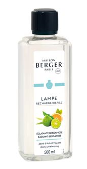 Kvapo papildymas lempai Maison Berger Radiant Bergamot 500 ml