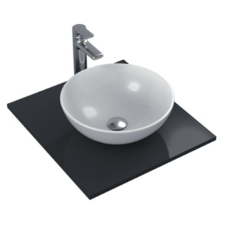 Ideal Standard praustuvas montuojamas ant stalviršio STRADA O 41x41 cm (410 x 410 x 150 mm), be persipilimo, baltas, K079501