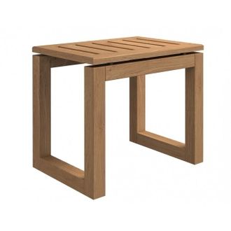 Natūralaus ąžuolo vonios suolelis Kame 48 cm