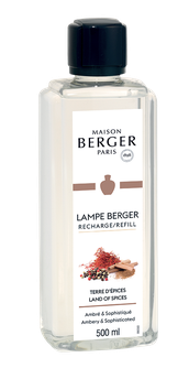 Kvapo papildymas lempai Maison Berger Land of Spices 500 ml