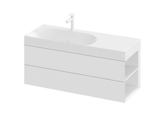 Spintelė po praustuvu Ravak SD Lite 120 D balta X000001891