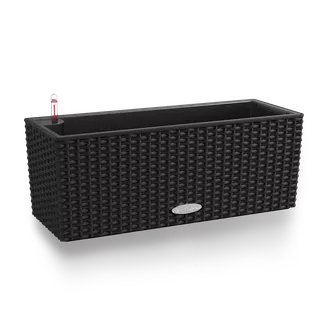 Vazonas Lechuza BALCONERA Cottage 50 grafito juodumo, 15609