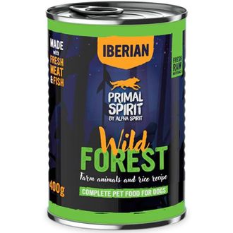 PRIMAL Iberian Wild Forest konservas šunims 400g (6), PRIMD060007712