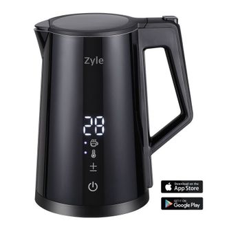 Elektrinis virdulys Zyle ZY286BK,1,7 l talpa, valdomas programėle su WiFi ryšiu, temperatūros reguli