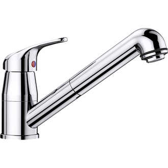 Plautuvės maišytuvas BLANCO DARAS-S chrom HD