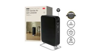 Tepalinis radiatorius Mill OIL2000WIFI3 , su WIFI, juodas, led ekranas