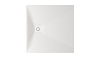 Dušo padėklas PAA Lettera KV100 100×100 cm komplektas