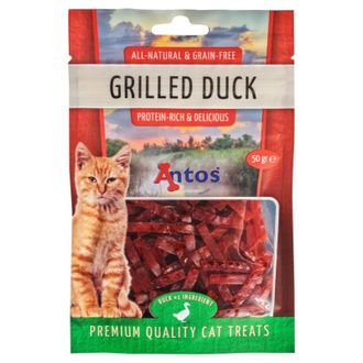 ANTOS Grilled Duck skanėstai katėms su antiena 50g (12), 20566P