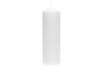 Cilindrinė žvakė Polar Kynttilät 8x25 cm, balta, 6410412146694
