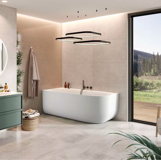 Xonyx™ kampinė vonia Balteco MARIN 170 L kairinė, 171x82x63 cm, balta matinė