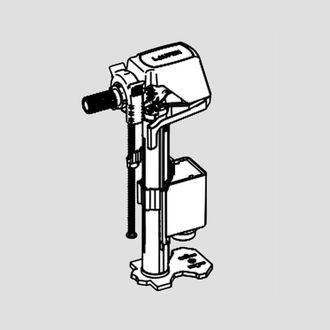 Pripildymo mechanizmas LAUFEN (šoniniam vandens pajung.) H8910580000001