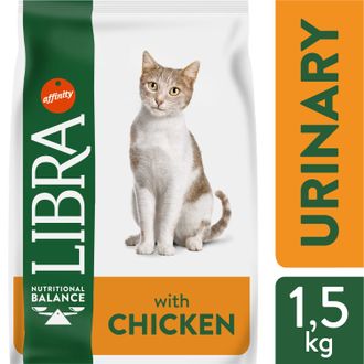 LIBRA CAT URINARY pašaras katėms su vištiena 1.5kg (12), 926360