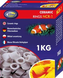 AQUA NOVA keramikiniai žiedai 1kg, NCR-1