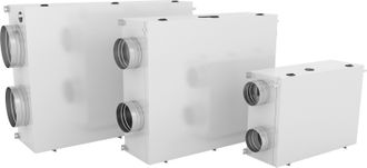 Rekuperatorius entalpinis Duplex 370 EC5.CP su Bypass