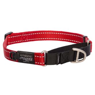 ROGZ Control Collar Red juost. smaugtukas 31-45cm HCW11C, HCW11C