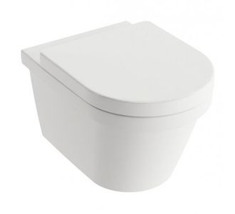 WC pakabinamas Chrome RimOff, baltas, X01651