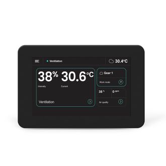 OXYGEN LCD SimpleTouch pultas su WiFi ir Bluetooth juodas