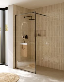 Dušo sienelė Riho Define 400 Gunmetal Mat 90 cm