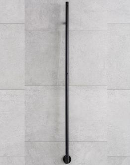 Elektrinis rankšluosčių džiovintuvas PMH Ole 10x170,8 cm, juoda matinė, OL1B