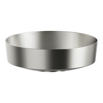 Pastatomas praustuvas LAUFEN RIVO 40 cm, šlifuoto titano spalvos, H512RO41541121