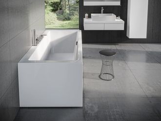 Šoninė apdailos MDF plokštė voniai Ravak, 70 cm, kairinė, balta, X000001699
