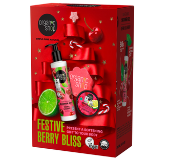 Kūno priežiūros rinkinys Organic Shop, Berry Bliss, 06175