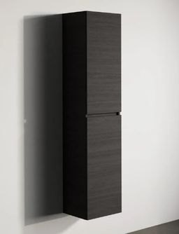 Aukšta spintelė Riho Spring 35x35x168 cm, Charred Black