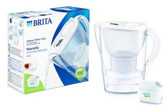 BRITA filtravimo indas MARELLA 2.4 l, MXpro baltas, 1052719