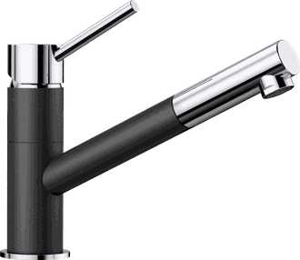 Plautuvės maišytuvas BLANCO KANO-S Antracitas/chrome HD