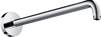 Sieninė alkūnė dušo galvai Hansgrohe 389 mm, chromas 27413000