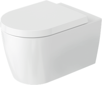 Pakabinamas klozetas Duravit hero edition su soft close dangčiu, baltas 490709AAA1