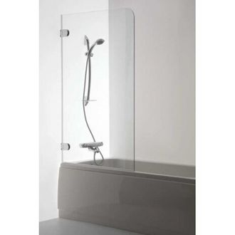 Vonios sienelė Brasta Glass Meda 80 cm, skaidrus